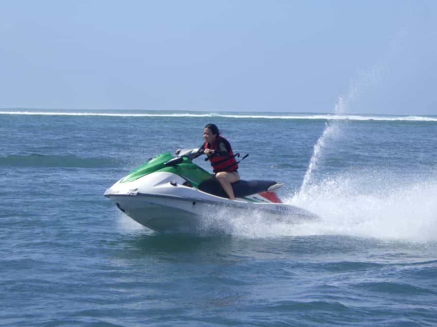 Triple Package Self Drive Jet Ski, Banana & Parasailing - Three water sports in one Tanjung Benoa morning