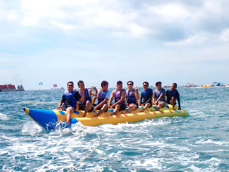 Ubud Zipline & Watersport (Jetski, Parasailing, BananaBoat) - Starting above Ubud’s rice terraces