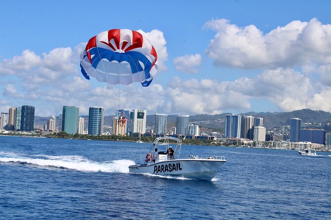 Waikiki and Diamond Head Parasailing Experience - Choosing between a lower flight and the highest option