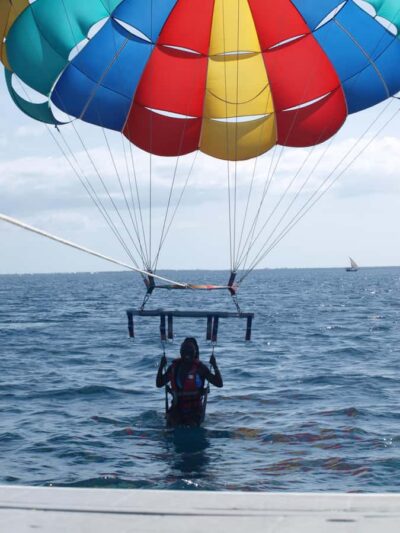 Zanzibar: Parasailing Experience with Instructor